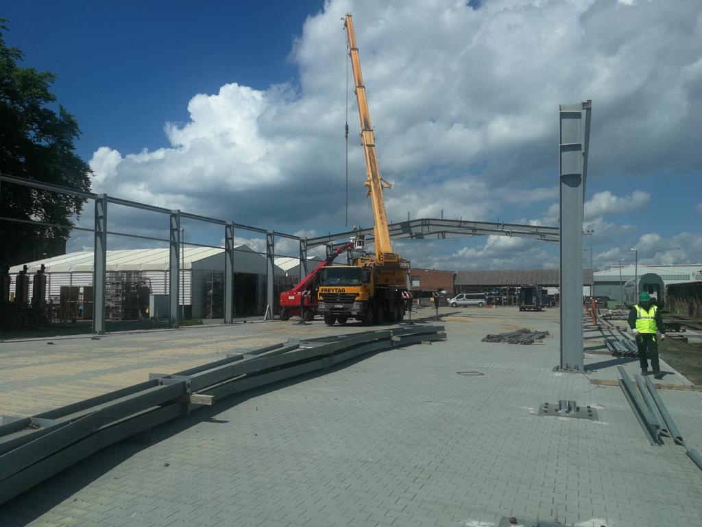 Stahlkonstruktionen Montage und Demontage